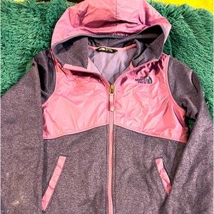The north face Tech full zip girls jacket